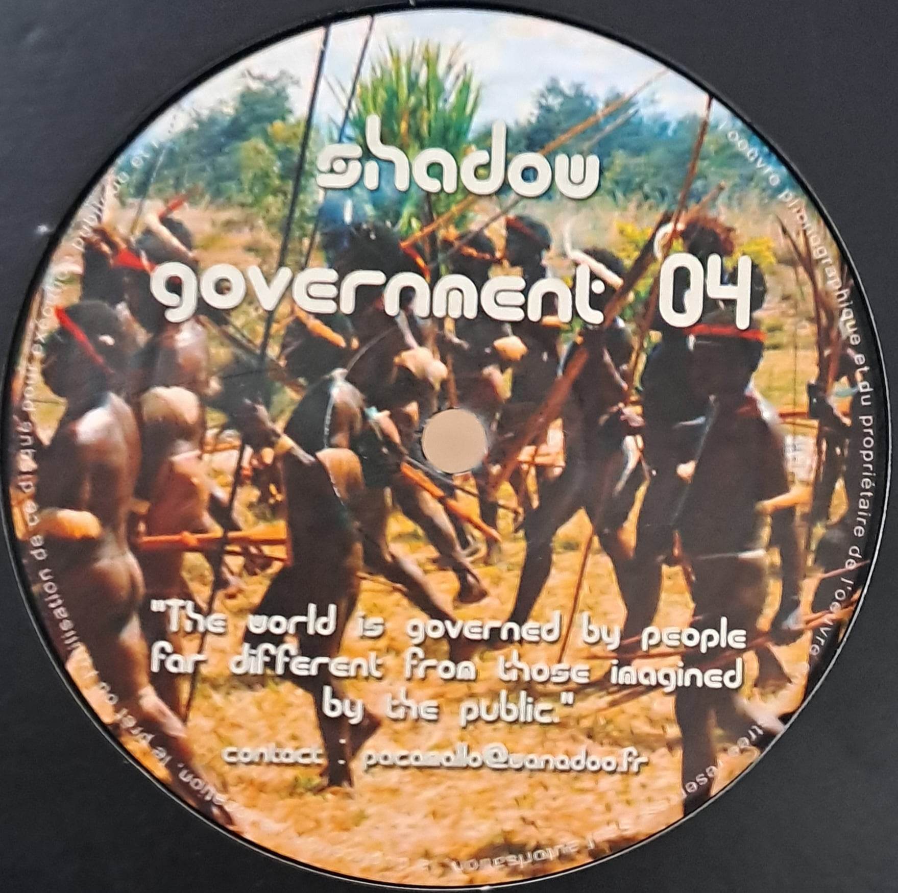 Shadow Government 04 - vinyle freetekno